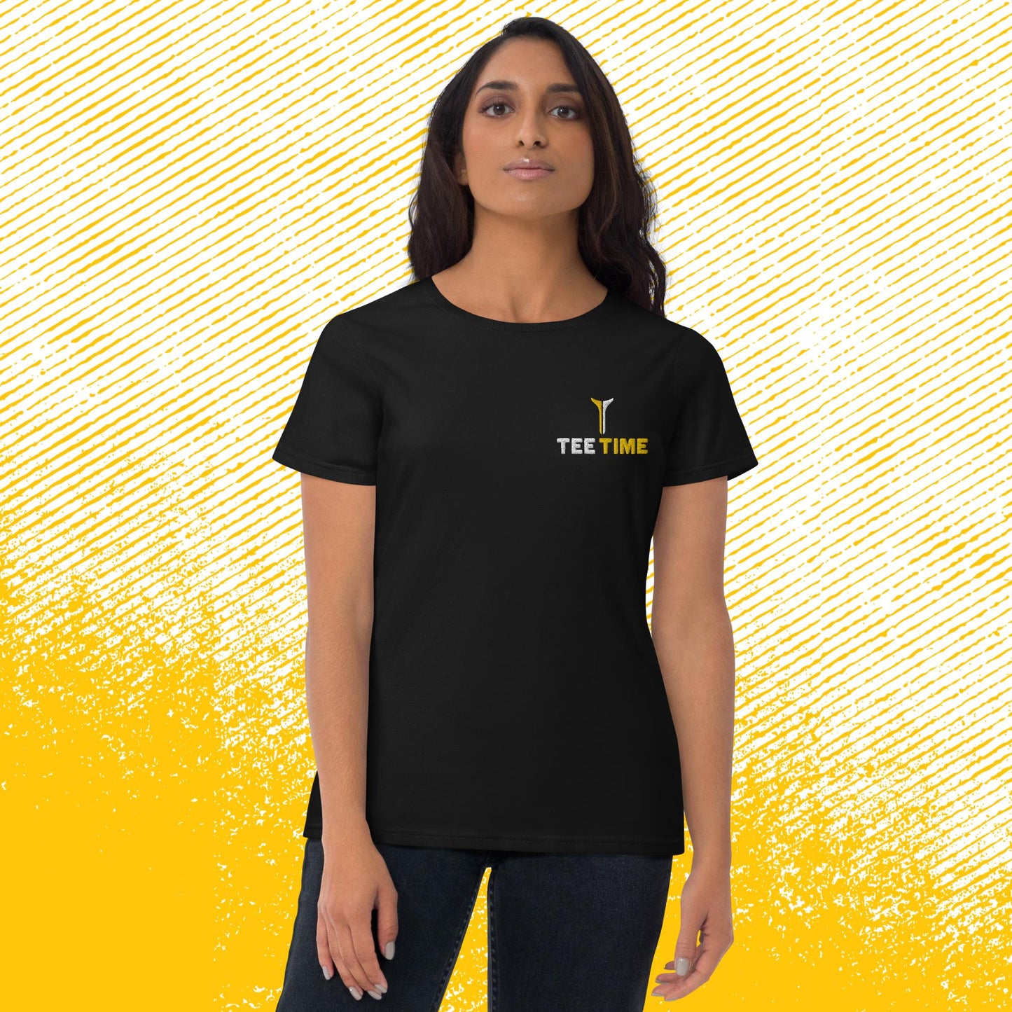 Embroidered women's t-shirt