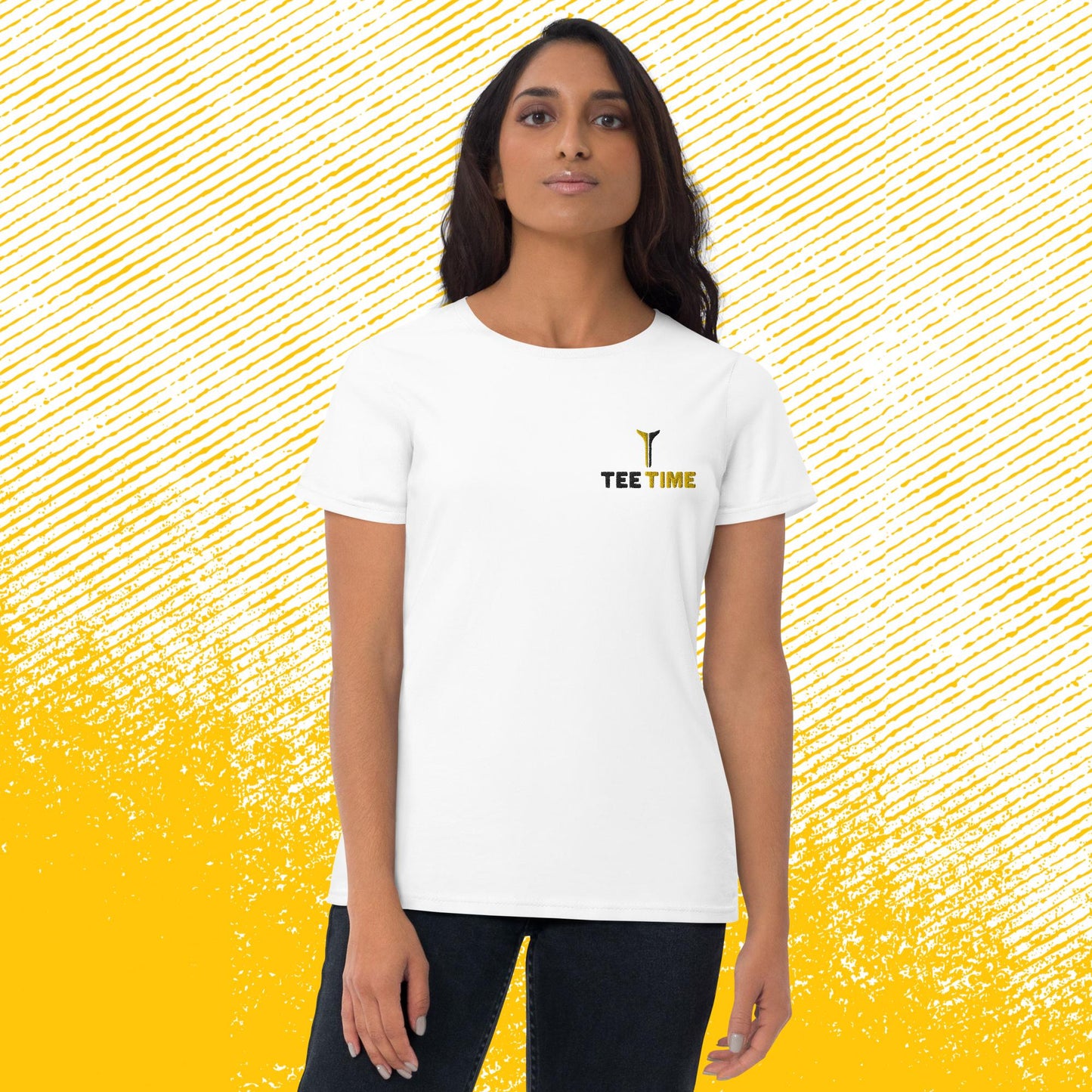 Embroidered women's t-shirt